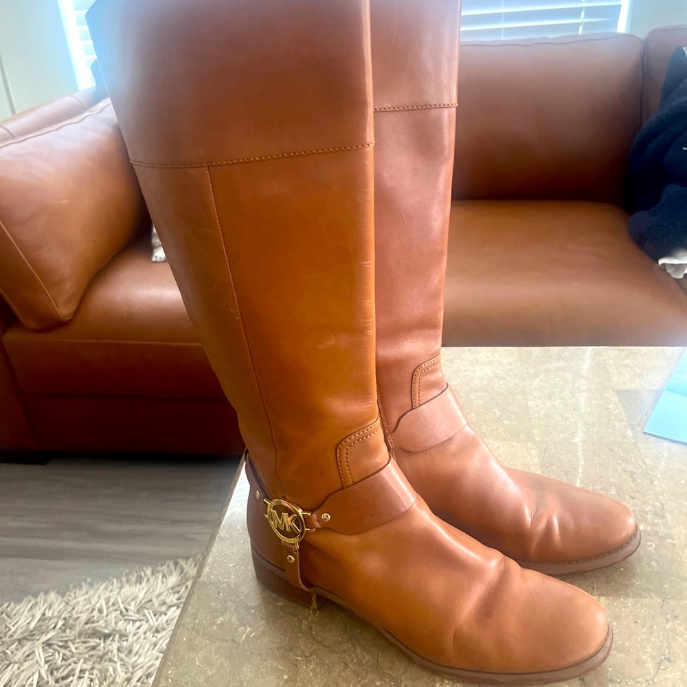 VGUC MICHAEL KORS riding boots sz 11